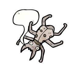 cartoon big beetle N2
