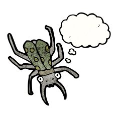 cartoon giant bug N12