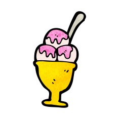 ice cream cartoon N18