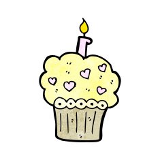 cupcake cartoon N15