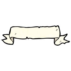 decorative scroll cartoon N10