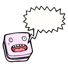 talking candy cartoon character N6
