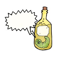 tequila bottle cartoon N3