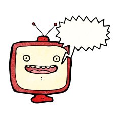 talking television cartoon character N6