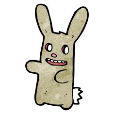 spooky rabbit cartoon N5