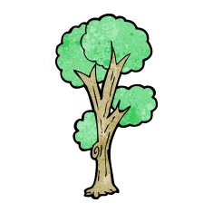 Cartoon Tree N205