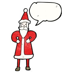 Cartoon Santa Claus N388
