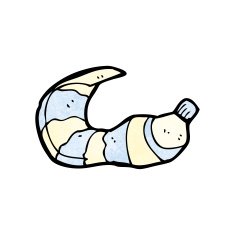 squeezed tube of toothpaste cartoon N5