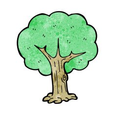 Cartoon Tree N210