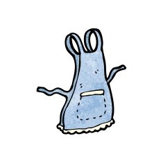 Cartoon Apron N10