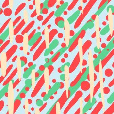 Pattern with random brushstrokes and dots N2