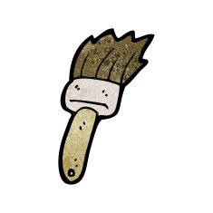 Cartoon Paintbrush N16