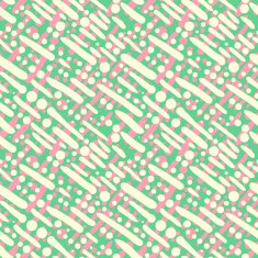 Pattern with random crossing brushstrokes
