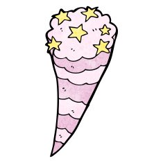 cartoon shooting star symbol N5