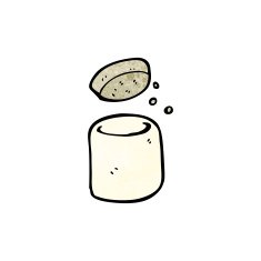 cartoon old storage pot N8