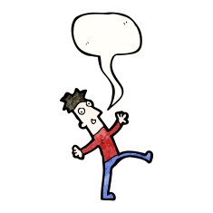 happy dancing man cartoon N2