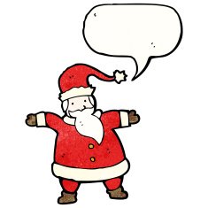 Cartoon Santa Claus N390