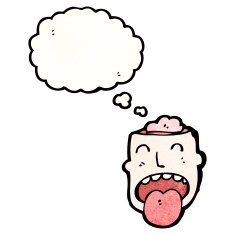 cartoon head with open brain N2