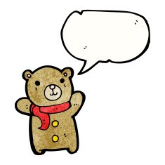 cute teddy bear cartoon N10