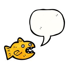 cartoon talking fish N8