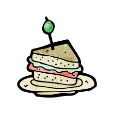 Cartoon Sandwich N29
