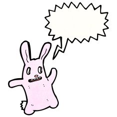 crazy spooky bunny rabbit cartoon N4