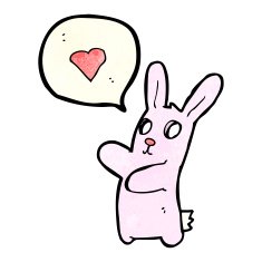 crazy spooky bunny rabbit cartoon N5