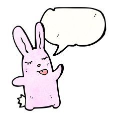 Cartoon Bunny Rabbit N29