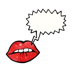 cartoon sexy lips N3