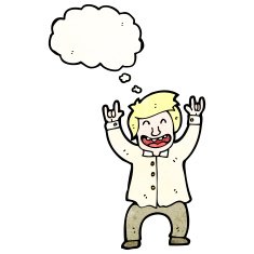 cartoon happy businessman N4