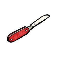 cartoon pen knife N7