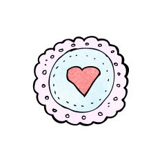 decorative heart symbol N4