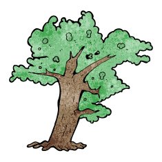 Cartoon Tree N213
