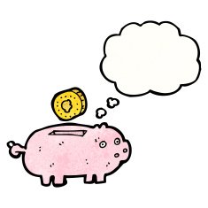 Cartoon Piggy Bank N12