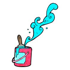 Paint Tin Cartoon N5