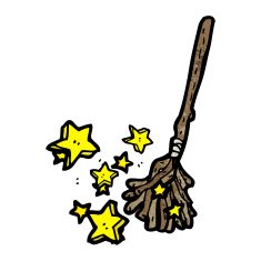 magic broom cartoon N4