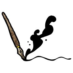Cartoon Ink Pen N23