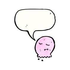 Cartoon Jellyfish N90