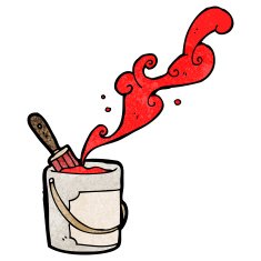 paint bucket cartoon N4