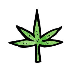 marijuana leaf cartoon N4