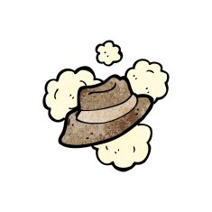 old hat cartoon N6