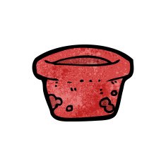 flower pot cartoon N4