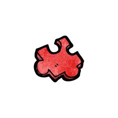 cartoon puzzle piece N8