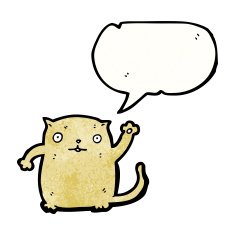 Cartoon Cat N317