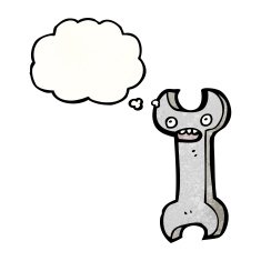 cartoon spanner N42