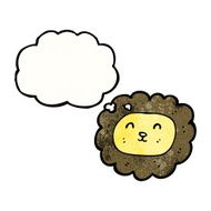 Cartoon Lion Face N26