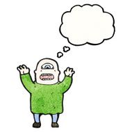 cartoon monster man N16