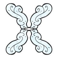 decorative cartoon water pattern N4
