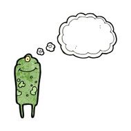 cartoon weird alien N20