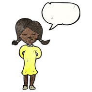 cartoon woman with speech bubble N72